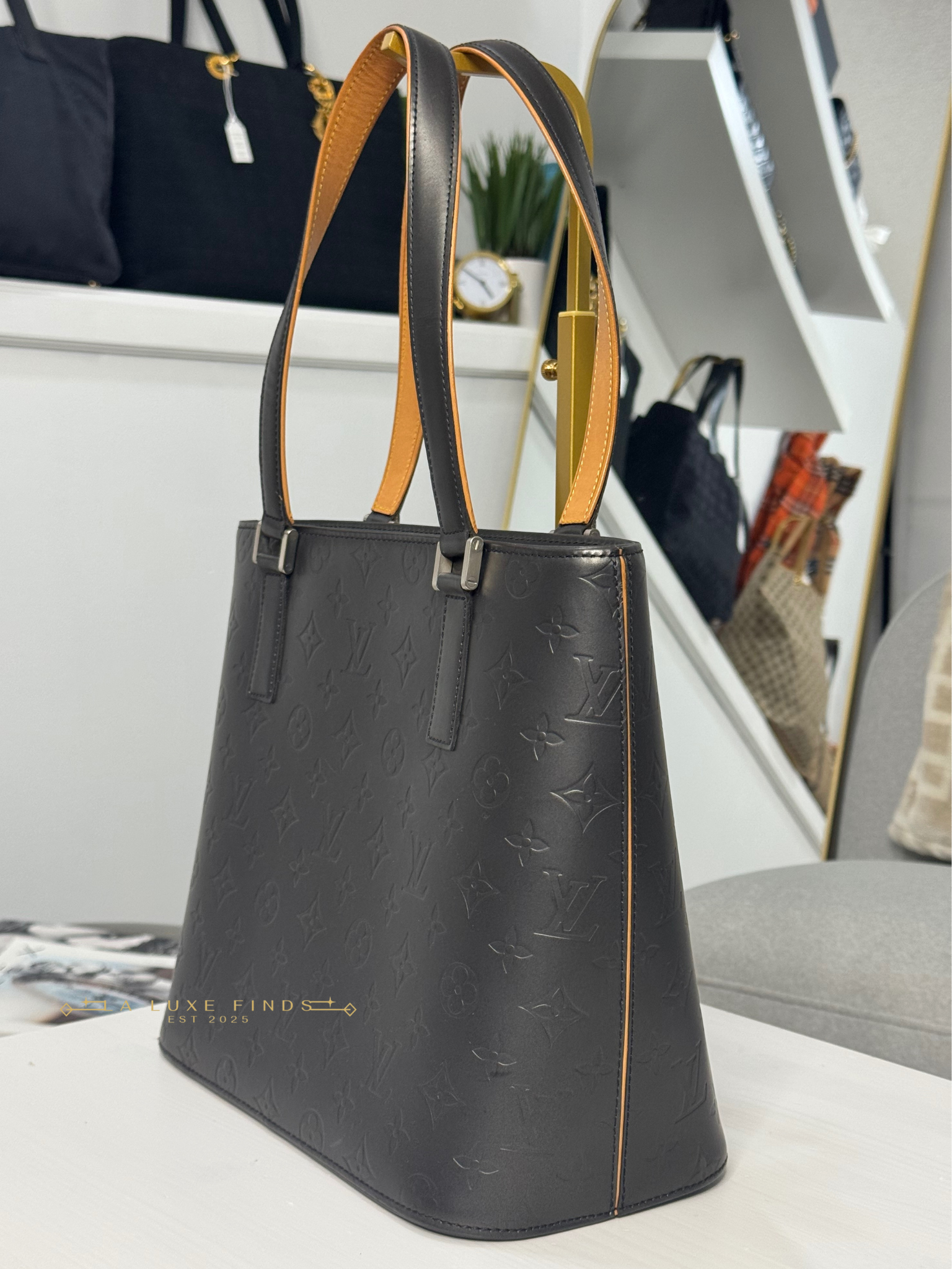 LOUIS VUITTON  Mat Stockton Monogram Tote