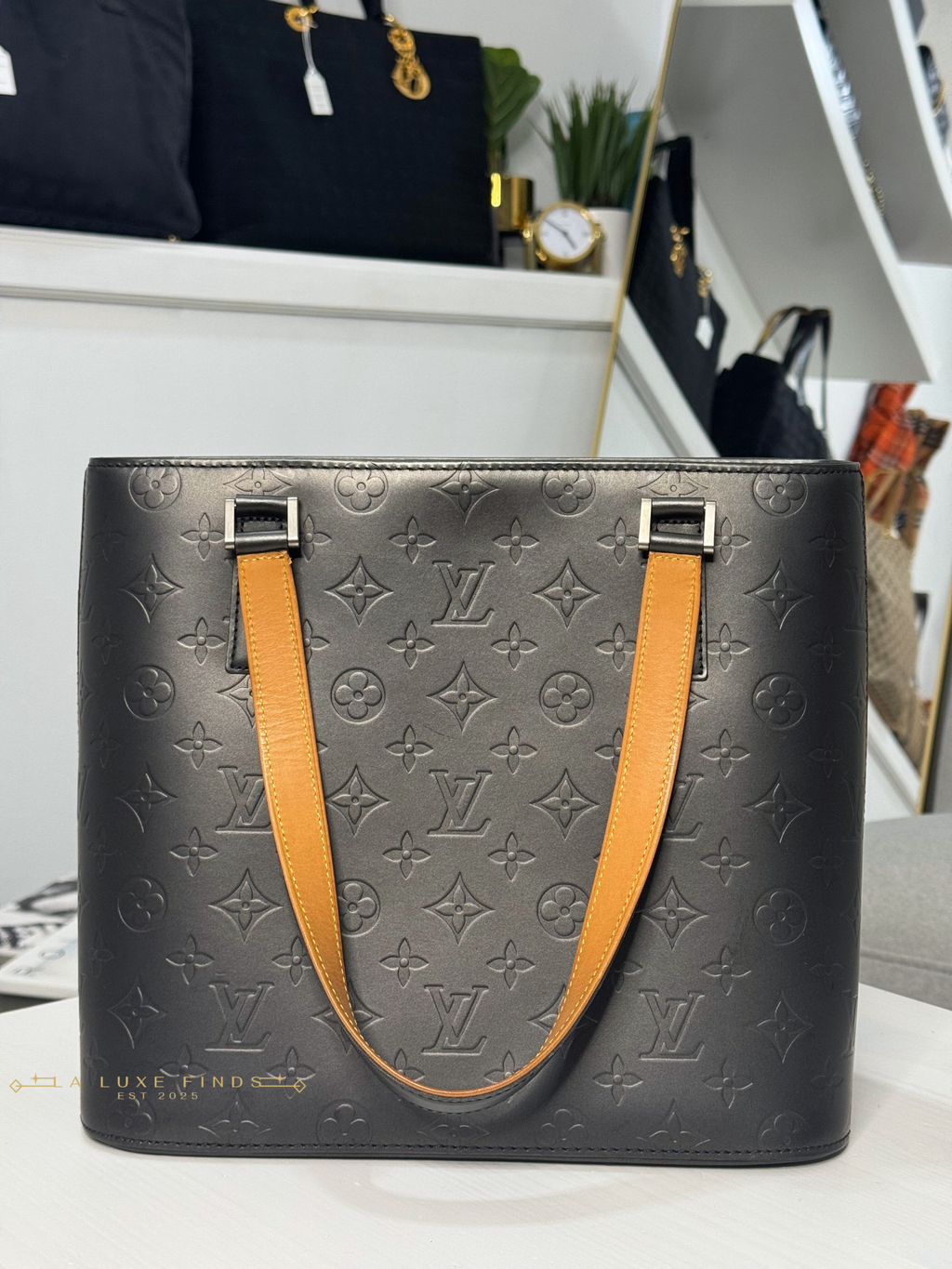 LOUIS VUITTON  Mat Stockton Monogram Tote