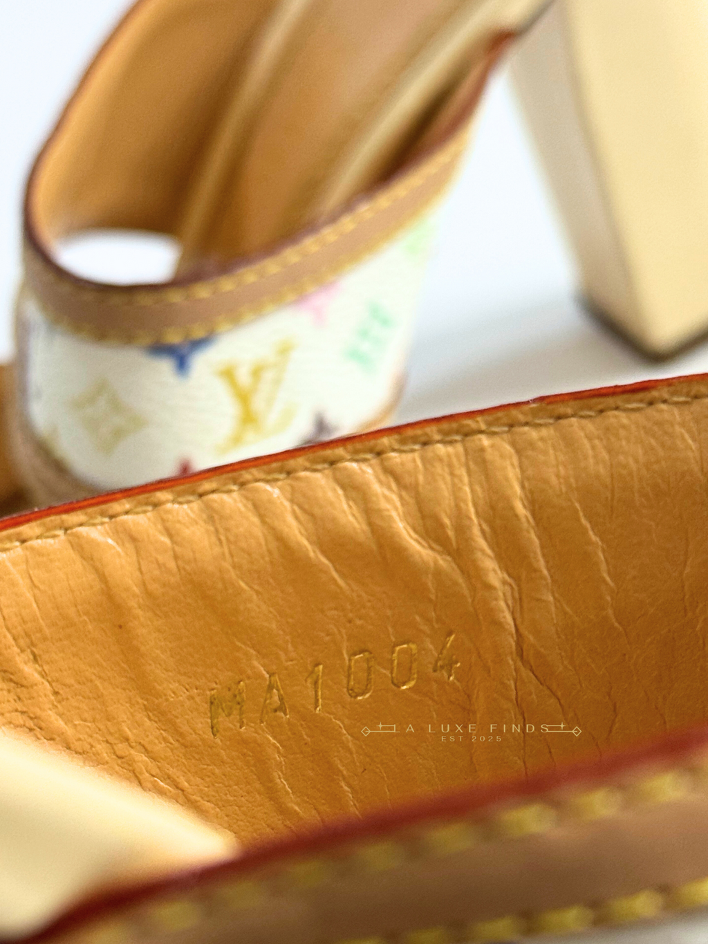 LOUIS VUITTON Multicolor Sandals