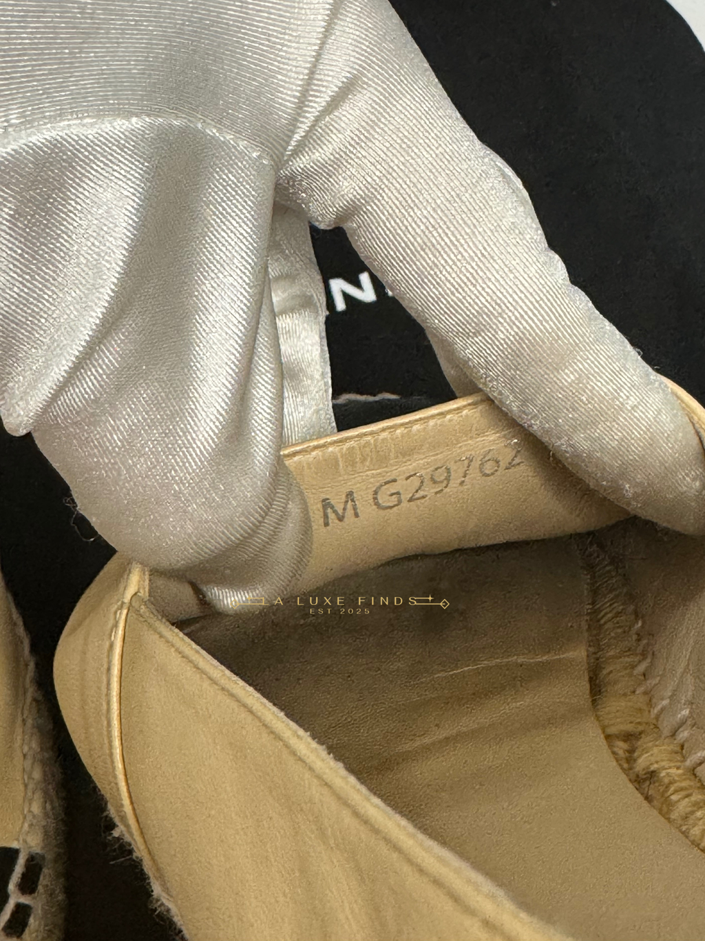 CHANEL CC Lambskin Espadrilles