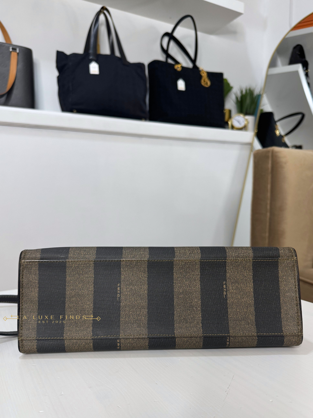 FENDI Pequin 2-Way Bag