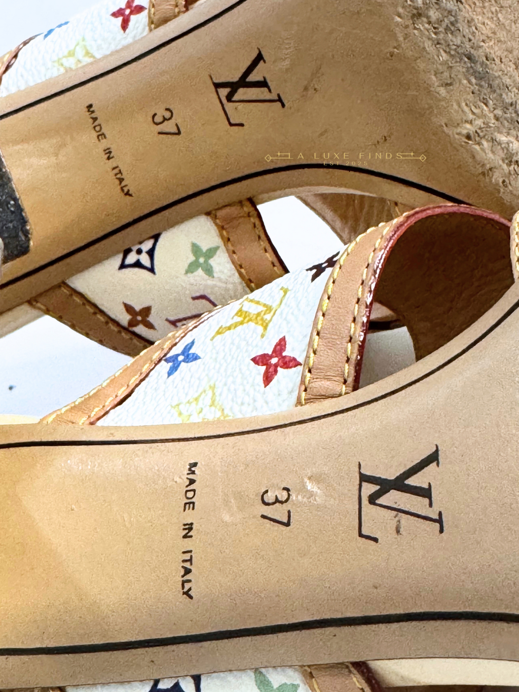 LOUIS VUITTON Multicolor Sandals