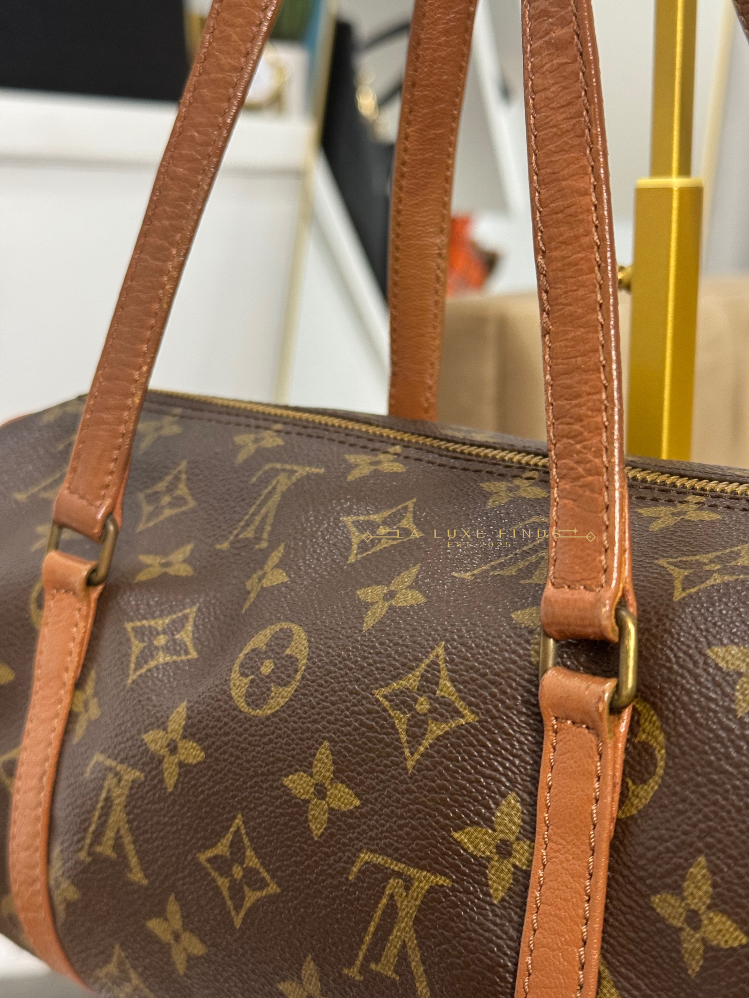 LOUIS VUITTON Papillon with Pouch