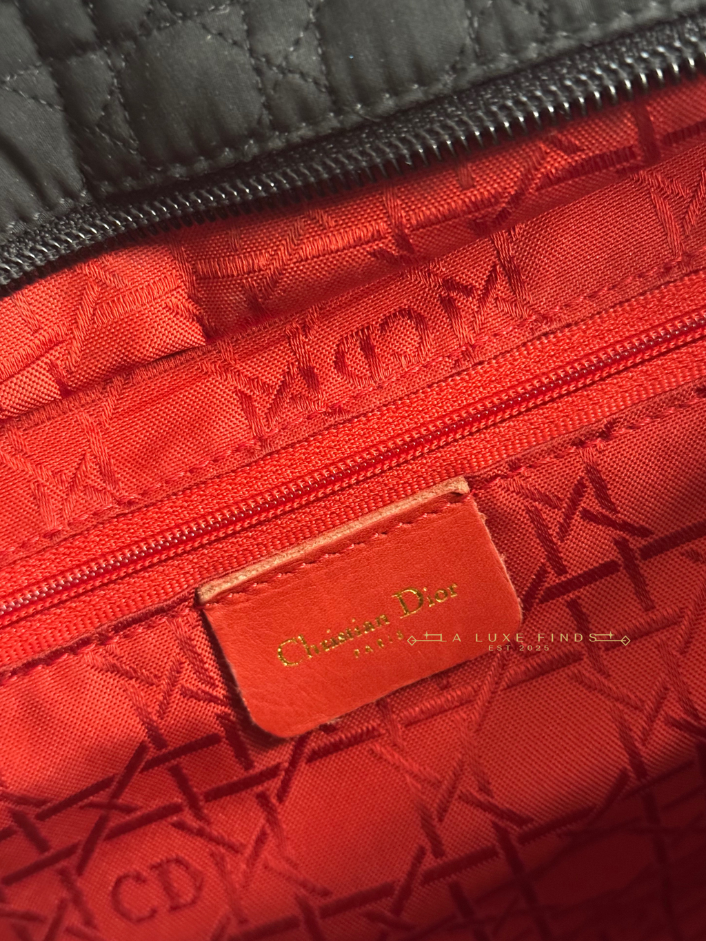 DIOR Lady Cannage Tote Bag