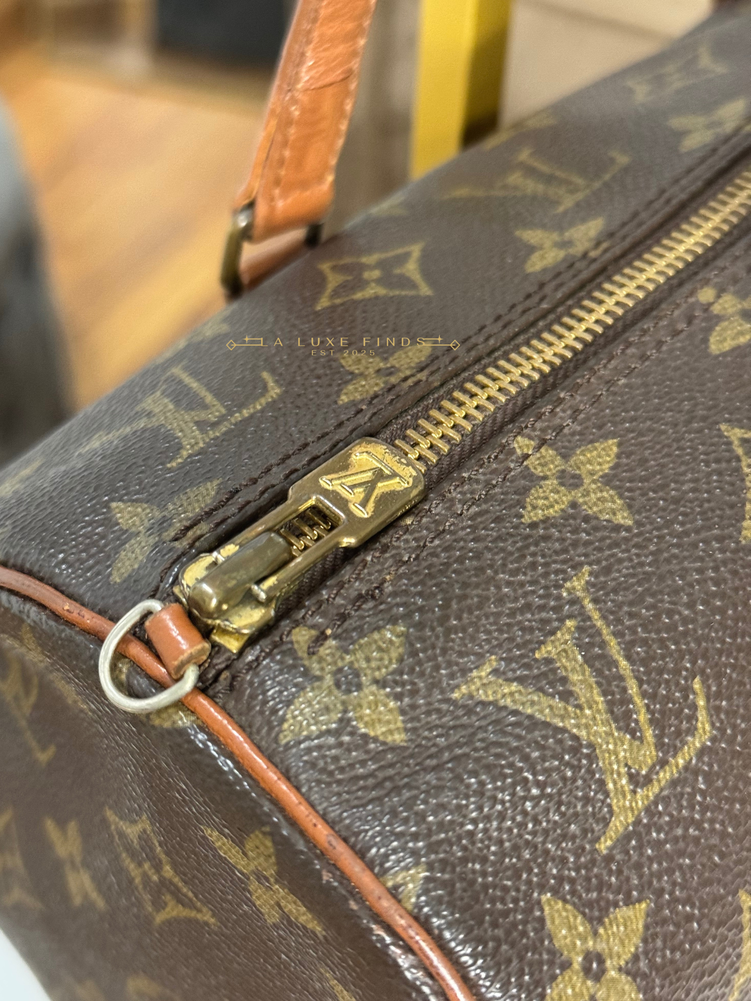 LOUIS VUITTON Papillon with Pouch