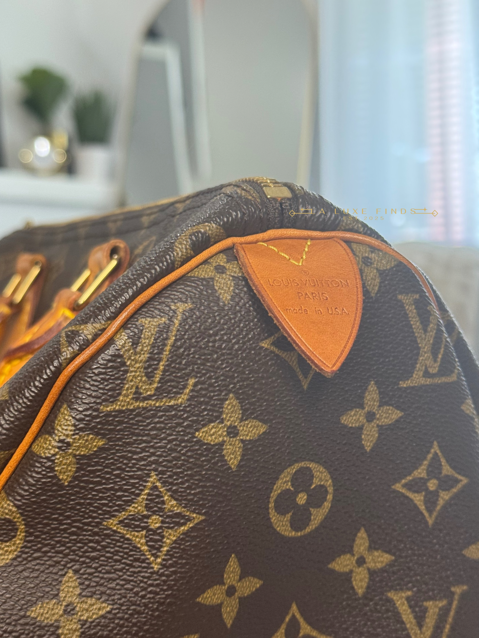 LOUIS VUITTON Monogram Speedy 30